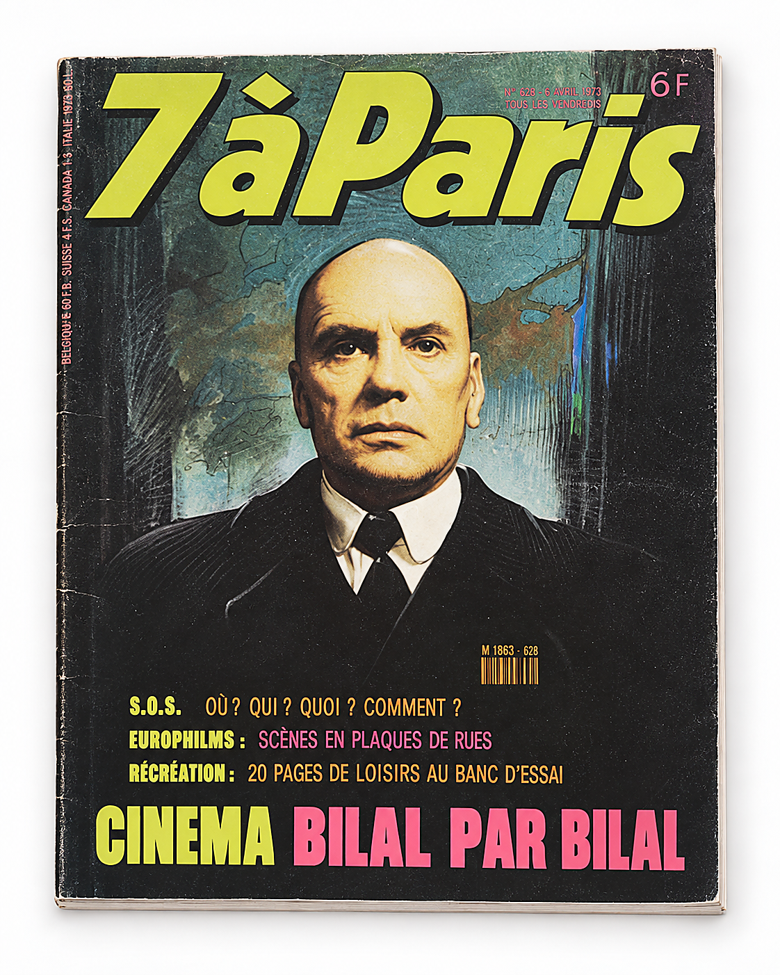 Couverture 7 À Paris — Bilal par Bilal