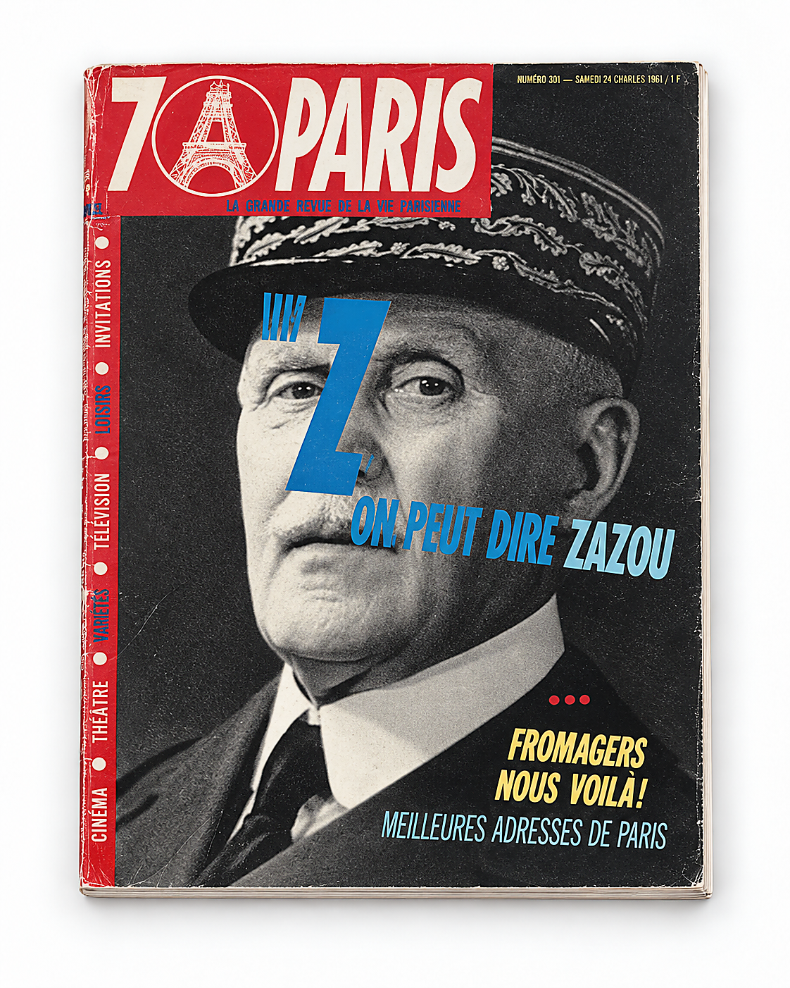 Couverture 7 À Paris — Un Z qui veut dire Zazou