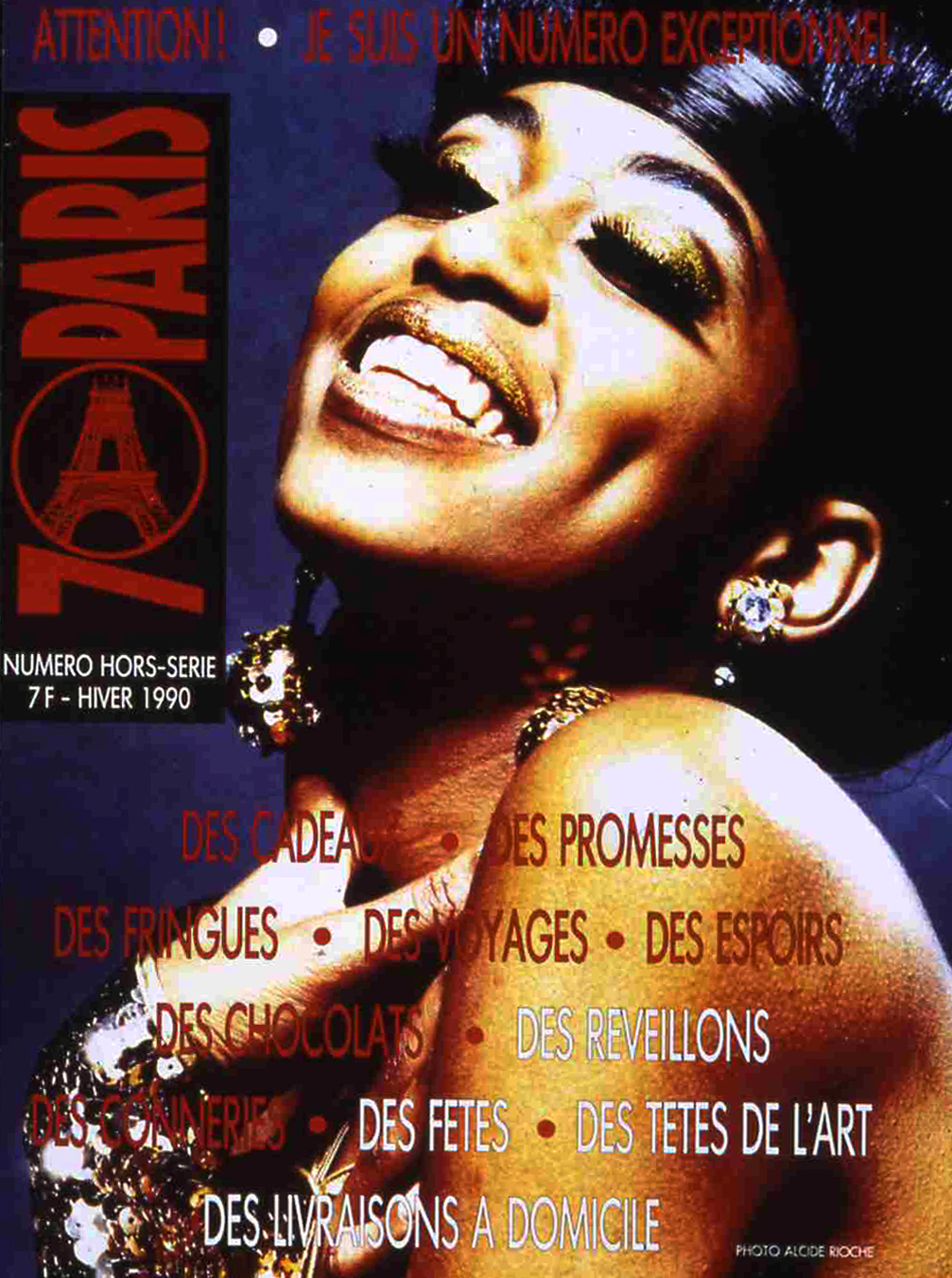 Couverture 7 À Paris — Numéro hors-série — Hiver 1990