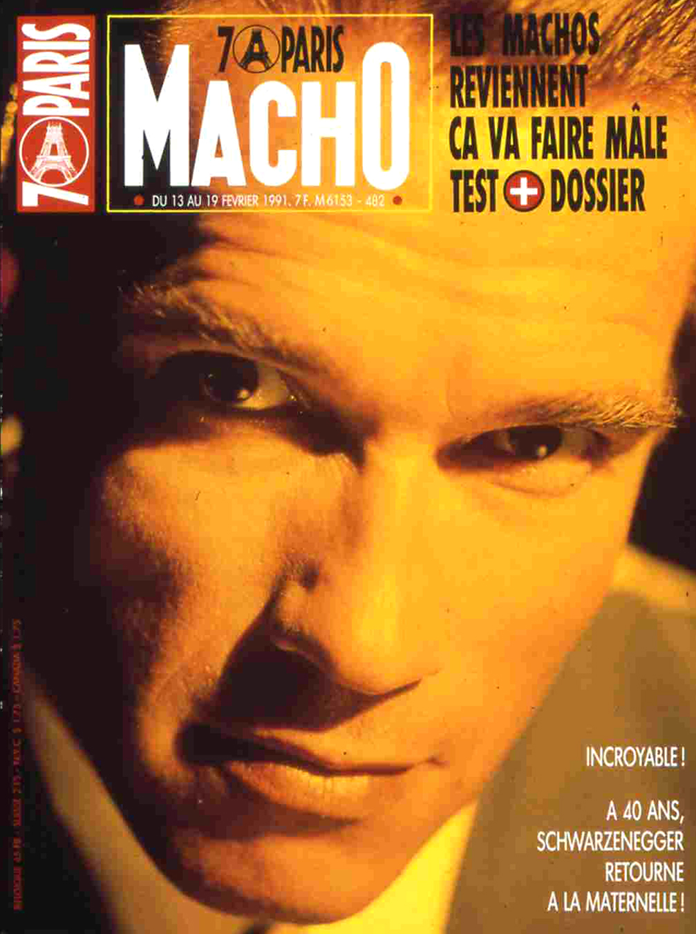 Couverture 7 À Paris — Macho