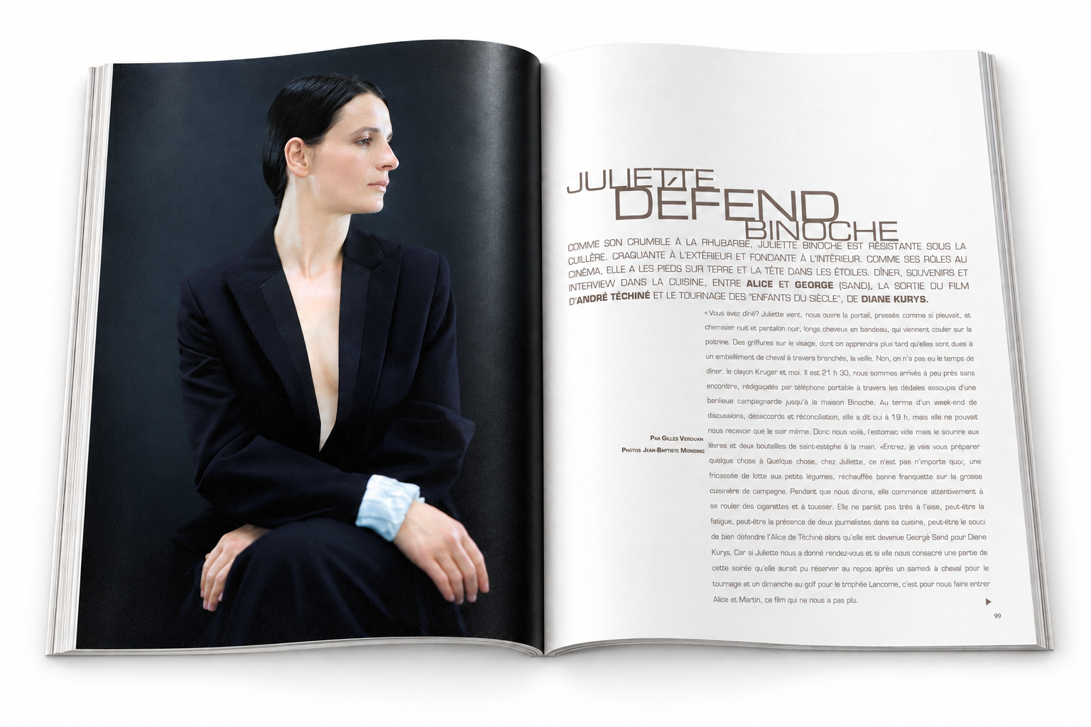 Double page — Première