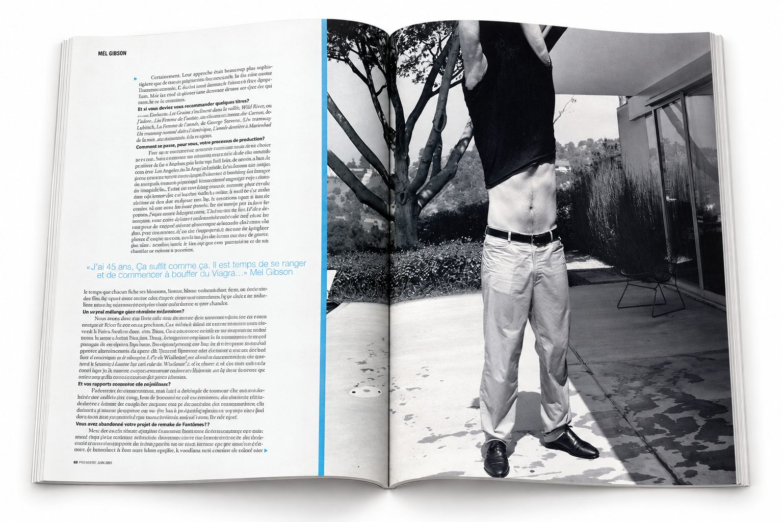 Double page — Première