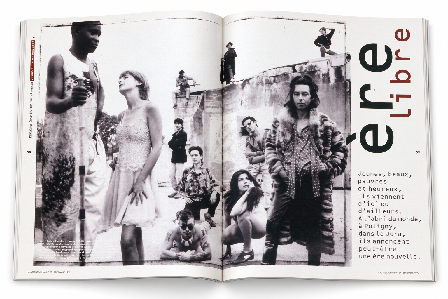 Double page — L’Autre Journal