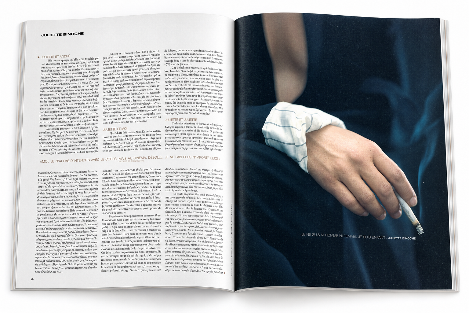 Double page — Première